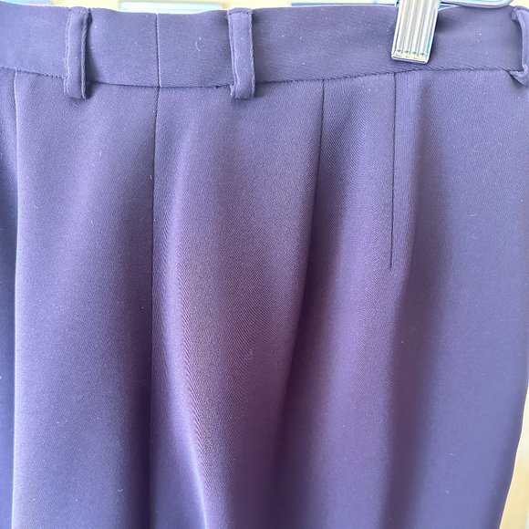 Caslon burgundy pleated trousers - Picture 4 of 4